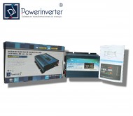 INVERSOR CARGADOR CONTROLADOR SOLAR 12VDC/220VAC 1000W MDF